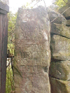 Francis Hartus's stone. Click for a larger version
